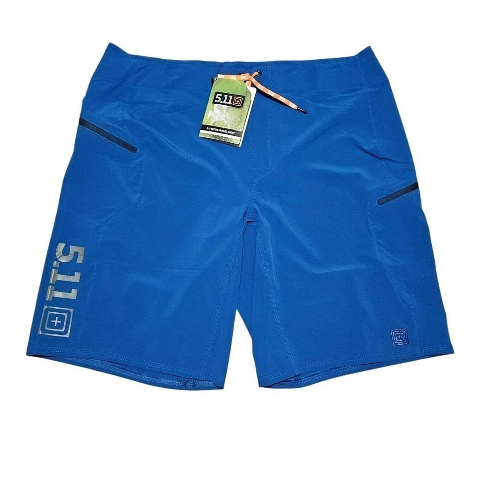 5.11 Tactical Mens Sz 44 Recon Vandal Shorts Nautical 4 Way Stretch Pockets